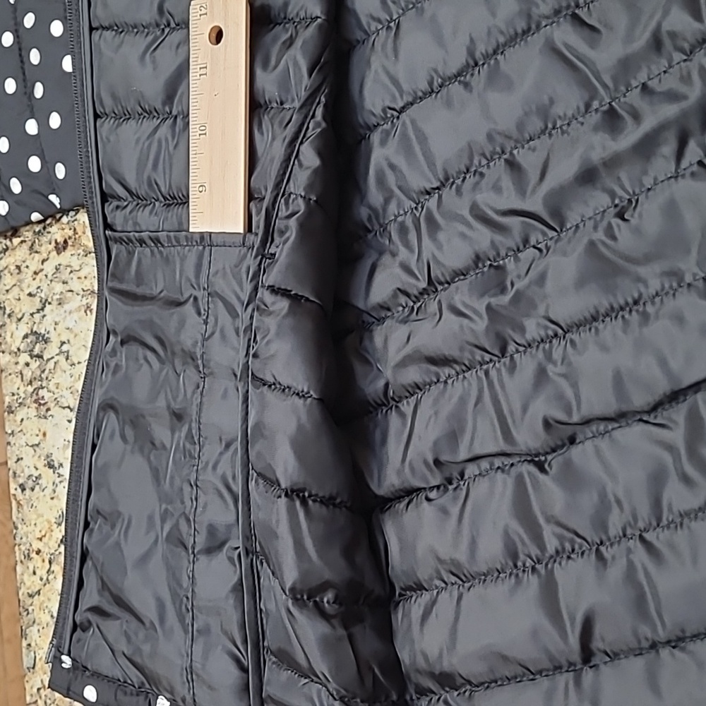 Kids Cold Control Puffer Jacket Silver Dots - 2 Inside Pockets! New with Tags! - Picture 9 of 15
